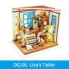 Study Room Wood Miniature Model Kits - GadgetsBoxes