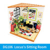 Study Room Wood Miniature Model Kits - GadgetsBoxes