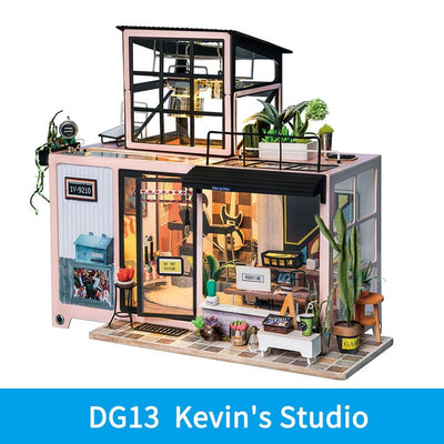 Study Room Wood Miniature Model Kits - GadgetsBoxes