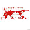 DIY 3D Large Acrylic World Map Wall Sticker - GadgetsBoxes