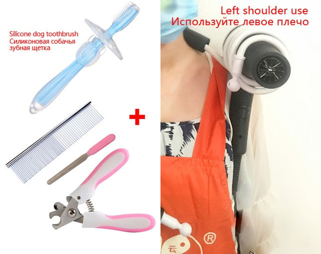 Hanging Neck Dog Hair Dryer Bracket - GadgetsBoxes