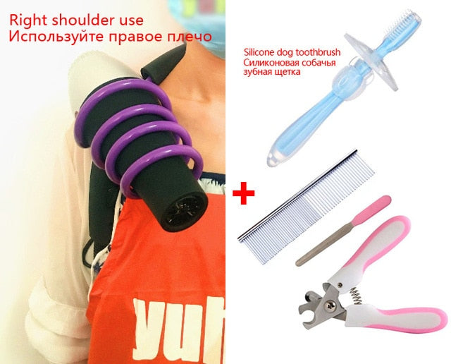 Hanging Neck Dog Hair Dryer Bracket - GadgetsBoxes