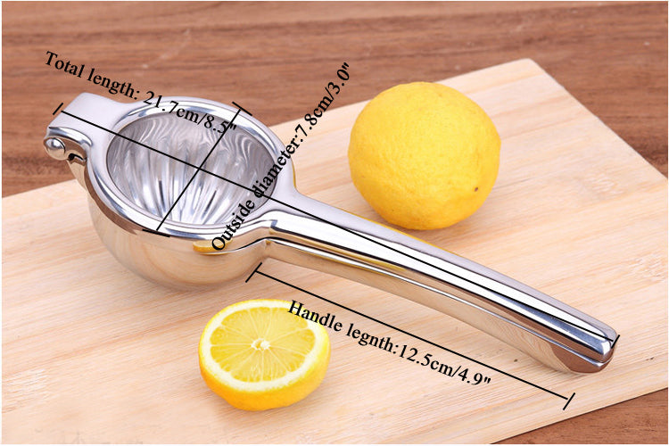 Heavy Duty Stainless Steel Lemon Squeezer - GadgetsBoxes