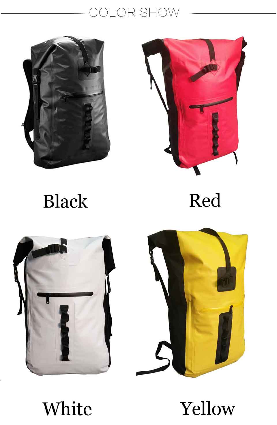 Waterproof Backpack Roll Top Super Swimming - GadgetsBoxes