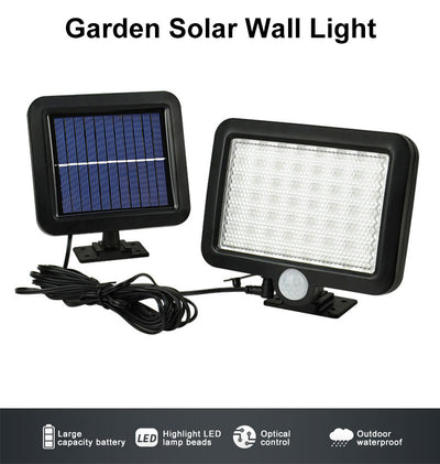 56 LED Outdoor Solar Wall Light - GadgetsBoxes