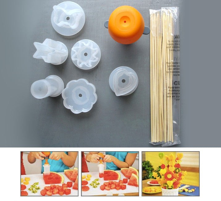Plastic Fruit Shape Cutter Slicer - GadgetsBoxes