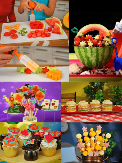 Plastic Fruit Shape Cutter Slicer - GadgetsBoxes