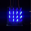 LED DIY Kit Electronic Suite 4X4X4 Blue LED - GadgetsBoxes