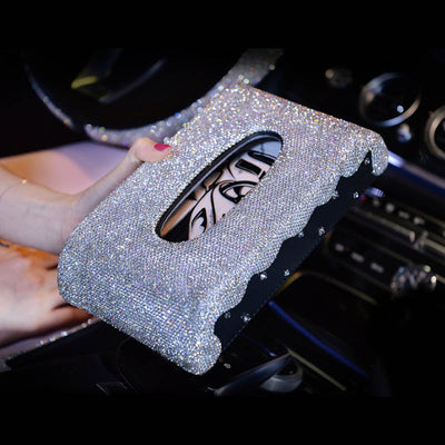 Bling Crystal Ornament Car Pendant Phone Holder - GadgetsBoxes