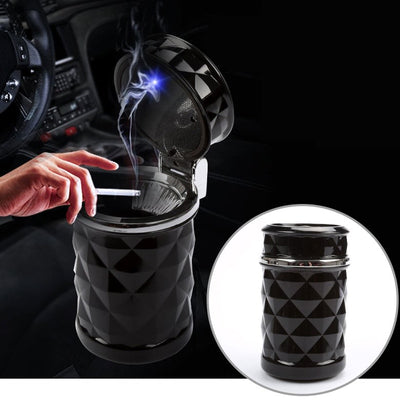 Mini Portable LED Light Car Ashtray - GadgetsBoxes