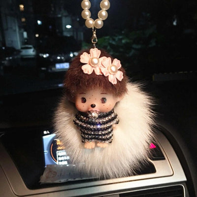 New pattern Car Pendant Crystal Violence Bear Hanging Drills - GadgetsBoxes