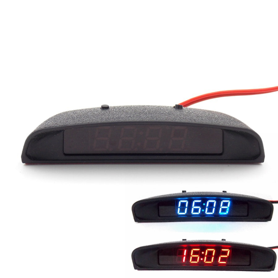 12V Original Car Interior Trim Appearance 3 In 1 Car Clock - GadgetsBoxes