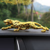 Car Ornaments Leopard Figurine Interior Decoration - GadgetsBoxes
