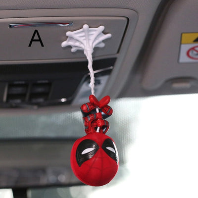 Car Cartoon Spiderman Model Shake Head Toy - GadgetsBoxes