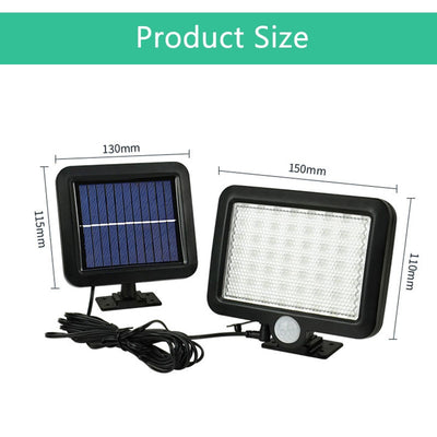 56 LED Outdoor Solar Wall Light - GadgetsBoxes