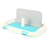 Portable Pet Dog Cat Toilet Tray with Column Wall - GadgetsBoxes