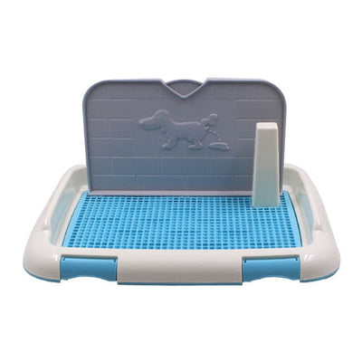 Portable Pet Dog Cat Toilet Tray with Column Wall - GadgetsBoxes