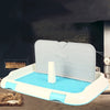 Portable Pet Dog Cat Toilet Tray with Column Wall - GadgetsBoxes
