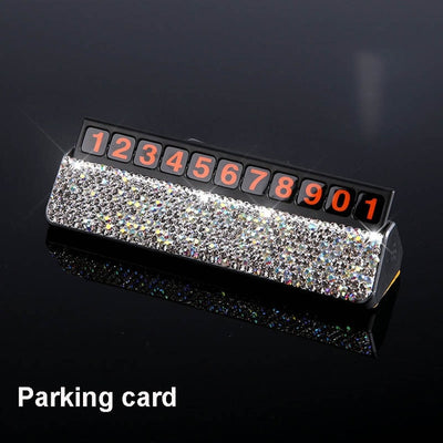 Creative Bling Crystal Diamond Car Tissue Box - GadgetsBoxes