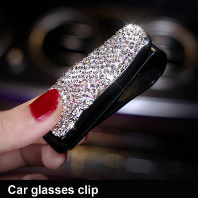 Creative Bling Crystal Diamond Car Tissue Box - GadgetsBoxes