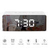LED Mirror Alarm Clock Digital Snooze Table Clock - GadgetsBoxes