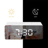 LED Mirror Alarm Clock Digital Snooze Table Clock - GadgetsBoxes