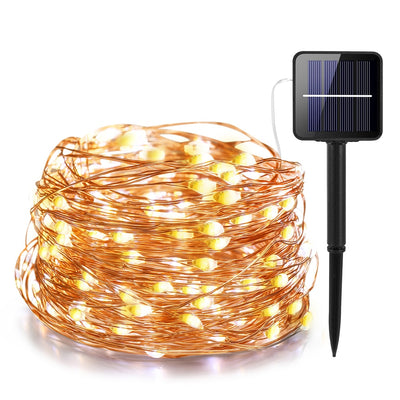 LED Outdoor Solar Lamp String Lights Fairy - GadgetsBoxes